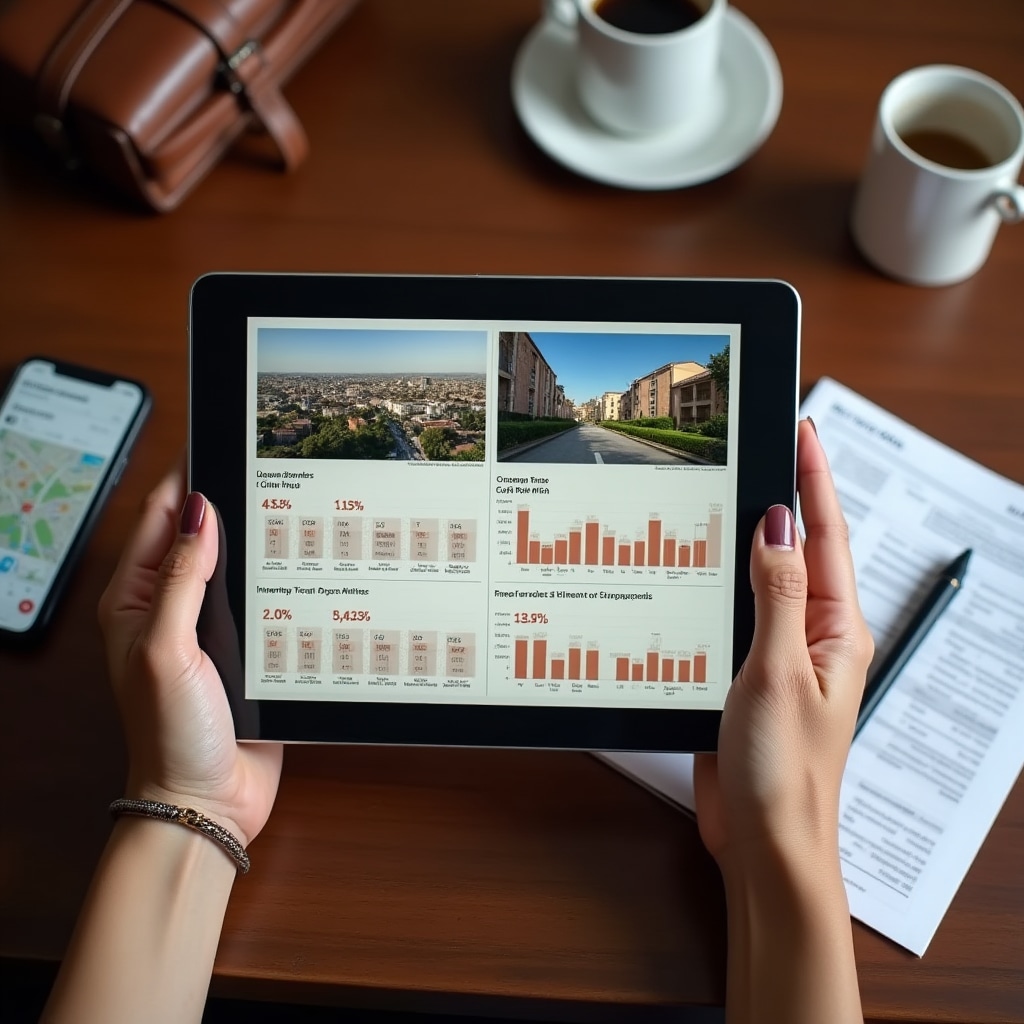 Comparing market data across neighborhoods